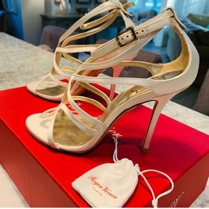 NWT ROGER VIVIER Strappy Sandals Size 6.5